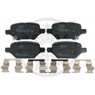 Тормозные колодки дисковые, комплект OPTIMAL BV WOAT Opel Mokka (X) 1 Кроссовер 1.6 CDTI 4x4 (_76) 110 л.с. 2018 – 2025 BP-12814