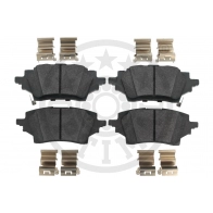 Тормозные колодки дисковые, комплект OPTIMAL BP-12833 1439898152 Z4 95T - Изображение 2