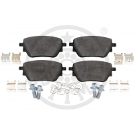 Тормозные колодки дисковые, комплект OPTIMAL BP-12842 1439898161 XPIJ 0 - Изображение 2