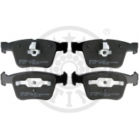 Тормозные колодки дисковые, комплект OPTIMAL E0U TR 1439898195 BP-12876