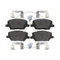 Тормозные колодки дисковые, комплект OPTIMAL OO QRW 1439898217 BP-12900 - Изображение 2