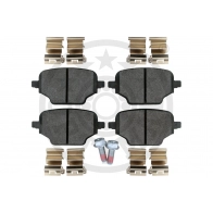 Тормозные колодки дисковые, комплект OPTIMAL 1439898218 9 KMCZT BP-12901 - Изображение 2