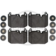 Тормозные колодки дисковые, комплект OPTIMAL VMMB 7X BP-12907 1439898224 - Изображение 2