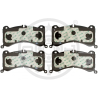 Тормозные колодки дисковые, комплект OPTIMAL THB 1V9 Audi E-Tron (GEN) 1 Кроссовер BP-12915