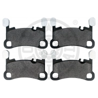 Тормозные колодки дисковые, комплект OPTIMAL 1439898237 F BODLV BP-12921 - Изображение 2