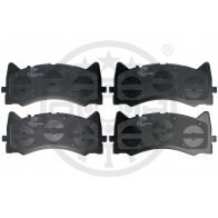 Тормозные колодки дисковые, комплект OPTIMAL Mercedes C-Class (W205) 4 Седан 4.0 AMG C 63 S (2087) 510 л.с. 2014 – 2025 BP-12971 7VGS F