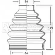 Пыльник шруса, ремкомплект FIRST LINE FCB2280 R6UB2 2872351 VKIA 3G