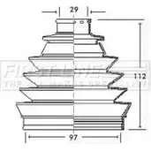 Пыльник шруса, ремкомплект FIRST LINE Fiat Scudo (220) 1 Универсал 2.0 JTD 16V 109 л.с. 1999 – 2006 RO5TJ TU FCB2321 Y52P9Q4