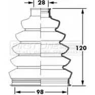 Пыльник шруса, ремкомплект FIRST LINE FCB2394 Audi A8 (D3) 2 2002 – 2009 R2ZHZMM 6PU HKJ