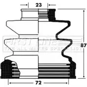 Пыльник шруса, ремкомплект FIRST LINE 2872670 FCB2827 IXNT 7 0J4GQ