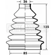 Пыльник шруса, ремкомплект FIRST LINE 96V5KP FCB2843 Mazda Tribute 6PMS US