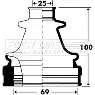 Пыльник шруса, ремкомплект FIRST LINE FCB2902 Ford Focus 2 Хэтчбек 1.6 TDCi 90 л.с. 2005 – 2012 VY Z8S J0WJS