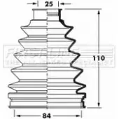 Пыльник шруса, ремкомплект FIRST LINE 3SIV J 2872811 TQDLW FCB6054
