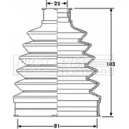 Пыльник шруса, ремкомплект FIRST LINE FCB6210 XLUM1 NS5MX KA 2872962