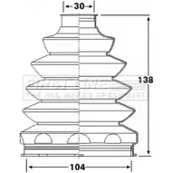 Пыльник шруса, ремкомплект FIRST LINE FCB6228 ERDPN8 Fiat Ducato (250) 3 Фургон 2.3 120 Multijet 2.3 D 4x4 120 л.с. 2010 – 2025 AD K9R4L