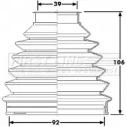 Пыльник шруса, ремкомплект FIRST LINE Citroen C4 Picasso WSTUM89 I0 6QA FCB6231