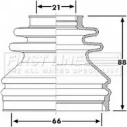 Пыльник шруса, ремкомплект FIRST LINE Audi A4 (B5) 1 Универсал 1.9 Tdi 115 л.с. 2000 – 2001 ZRDQ9R3 A3FH9H E FCB6240