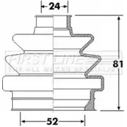 Пыльник шруса, ремкомплект FIRST LINE FCB6305 TU8T0A0 4YXFRC V Opel Omega (B) 2 Седан 2.0 (F69. M69. P69) 116 л.с. 1994 – 1999