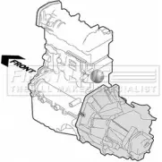 Подушка двигателя, опора FIRST LINE B7X 6T FEM4052 Renault Avantime 1 (DE0) 2001 – 2003 LUW0XB5