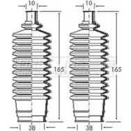 Пыльник рулевой рейки FIRST LINE FSG3042 MJHZGW2 O3L J0 2879180