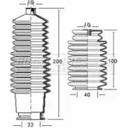 Пыльник рулевой рейки FIRST LINE NDWOZ FSG3205 Renault Z15T Q