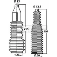 Пыльник рулевой рейки, комплект FIRST LINE 2879511 X5RO0 FSG3456 ZK JJL8