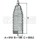 Пыльник рулевой рейки, комплект FIRST LINE C4AT 8O4 BOB6GJQ 2879513 FSG3458