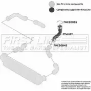 Патрубок воздушный FIRST LINE 13 Y41 FTH1127 DQYRU 2882064