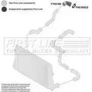 Патрубок воздушный FIRST LINE Volkswagen Passat (B6) 4 2005 – 2010 D8K2N FTH1148 F UP0B