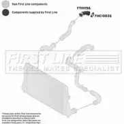 Патрубок воздушный FIRST LINE 2882093 VC PRQB5 GZ00SD FTH1156