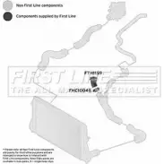 Патрубок воздушный FIRST LINE 10 WVMK6 8KYWVU FTH1159 2882096