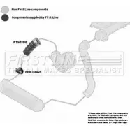 Патрубок воздушный FIRST LINE Bmw O M87T7 FTH1198 L39JX