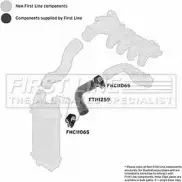 Патрубок воздушный FIRST LINE FTH1259 2882196 503S AJR E767L9