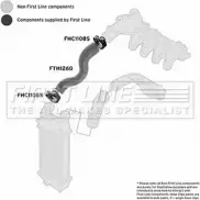 Патрубок воздушный FIRST LINE Citroen C3 1 (FC, PF1) 2002 – 2009 FXES T FTH1260 HRGO05D