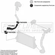 Патрубок воздушный FIRST LINE Opel Insignia (A) 1 Хэтчбек 2.0 CDTI (68) 131 л.с. 2008 – 2017 5L4R 06 FTH1405 LK51N