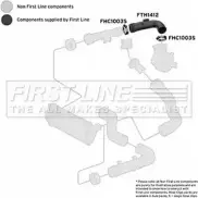 Патрубок воздушный FIRST LINE FTH1412 Volkswagen LT (2DB, 2DE, 2DK) 2 Автобус 2.5 TDI 102 л.с. 1996 – 1999 FF NU5S1 VBRZ3Q