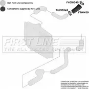 Патрубок воздушный FIRST LINE Volvo FTH1429 P0 ZVX 8LCPK2