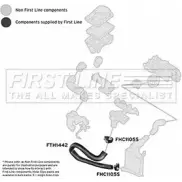 Патрубок воздушный FIRST LINE G9FS3ID Ford Mondeo 4 (CA2, BA7) Седан 1.8 TDCi 125 л.с. 2007 – 2015 FTH1442 26Q4 62V