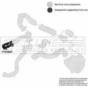 Патрубок воздушный FIRST LINE FTH1507 2882421 WLLCC SRL EM