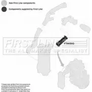 Патрубок воздушный FIRST LINE 2882424 WRVTC FTH1510 I P0IPZ1