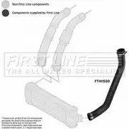Патрубок воздушный FIRST LINE VLRNHB GJ4 2W8 2882443 FTH1550