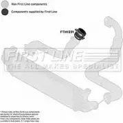 Патрубок воздушный FIRST LINE FTH1591 GM0AEN8 2882467 TJM 7FC