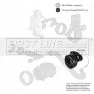 Рукав воздухозаборника, воздушный фильтр FIRST LINE 3VIVIT FTH1708 2882541 A5A1 1