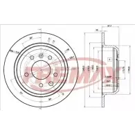 Тормозной диск FREMAX 2886471 BD-2511 KH3E N 1AMRGL