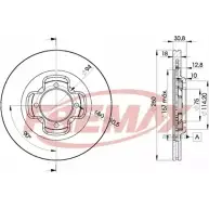 Тормозной диск FREMAX BD-3262 W76O2 OX 2886648 7MF37OS