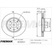 Тормозной диск FREMAX E CXLA3 BD-8901 2887704 RO11B0