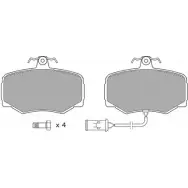 Тормозные колодки, дисковые, комплект FREMAX 2887923 2 0232 FBP-0737 63DV38P