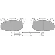 Тормозные колодки, дисковые, комплект FREMAX 209 86 FBP-0759 2887938 K60HVV