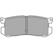 Тормозные колодки, дисковые, комплект FREMAX 7VE3A 2887967 A OEZX FBP-0851