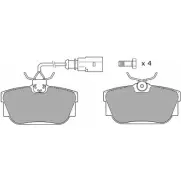 Тормозные колодки, дисковые, комплект FREMAX 2888128 AIE0CV2 FBP-1163 234 46